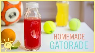 EAT  Homemade Gatorade [upl. by Nonnac5]