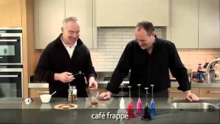 How to make a frappé coffee using an aerolatte milk frother [upl. by Palla527]