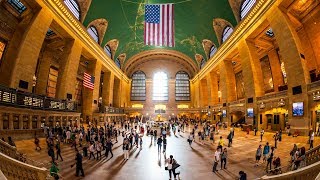 Walking Tour of Grand Central Terminal — New York City 【4K】🇺🇸 [upl. by Okubo894]