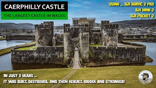 Caerphilly Castle  The Largest in Wales 2nd in Britain [upl. by Kaja]