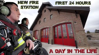 First 24 Hours in a New Fire Station  A Day in the Life [upl. by Ahsoem883]