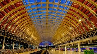 A Walk Around Londons Paddington Railway Station [upl. by Kobi]