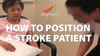 How To Position A Stroke Patient [upl. by Nami]