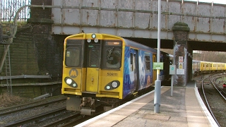 Half an Hour at 216  Birkenhead North Station 1022017  Class 507 508 terminus [upl. by Aniled402]