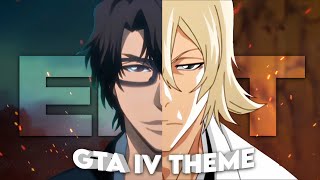 Aizen x Urahara  GTA IV Theme Edit [upl. by Marketa]